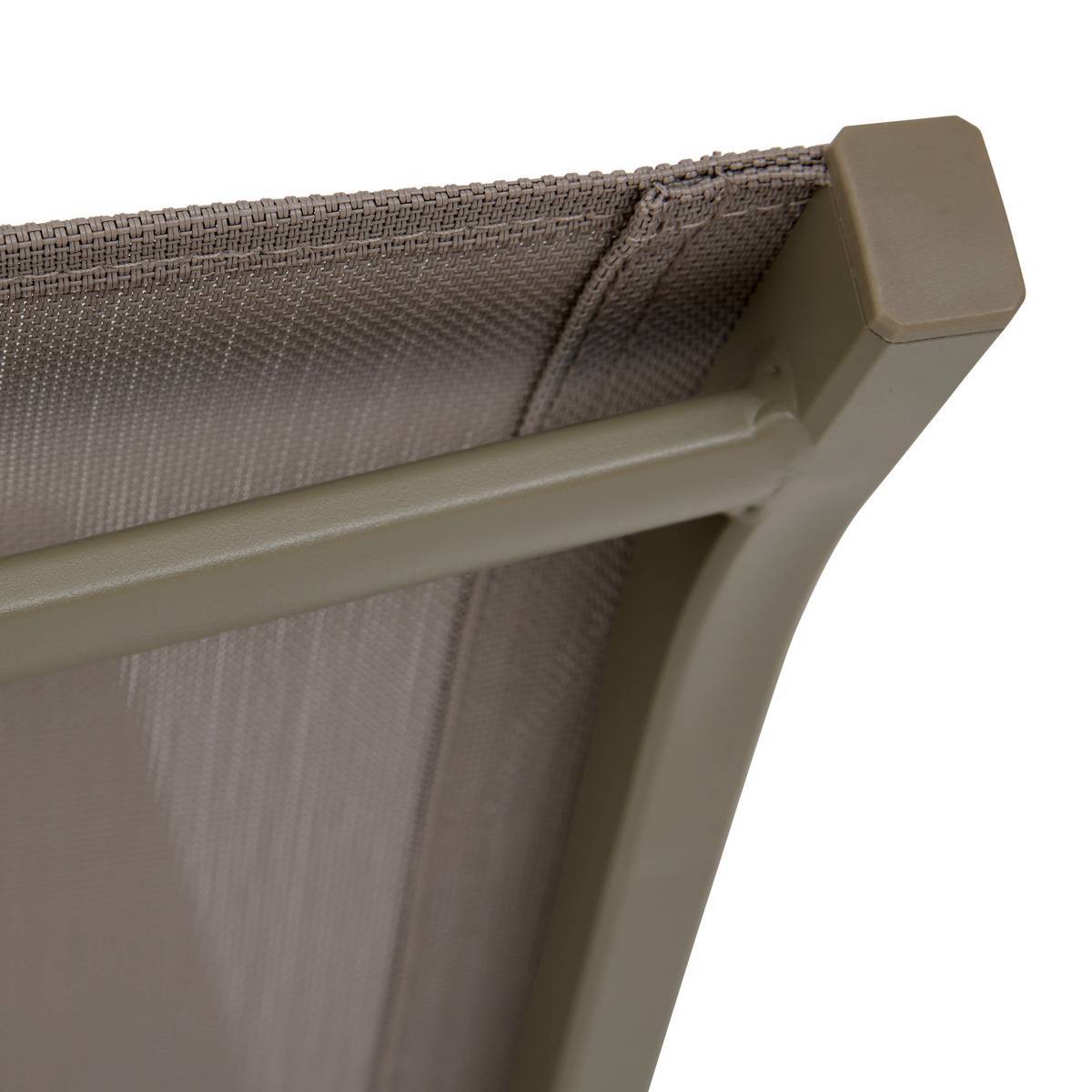 Hesperide - Chaise de jardin Essentia empilable noisette Hespéride - Image 5