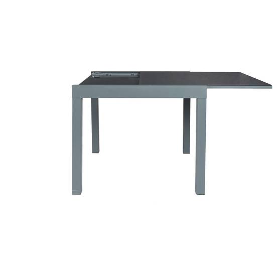 The Home Deco Factory - Table de Jardin Extensible "Haria" 80-160cm Gris - Image 6