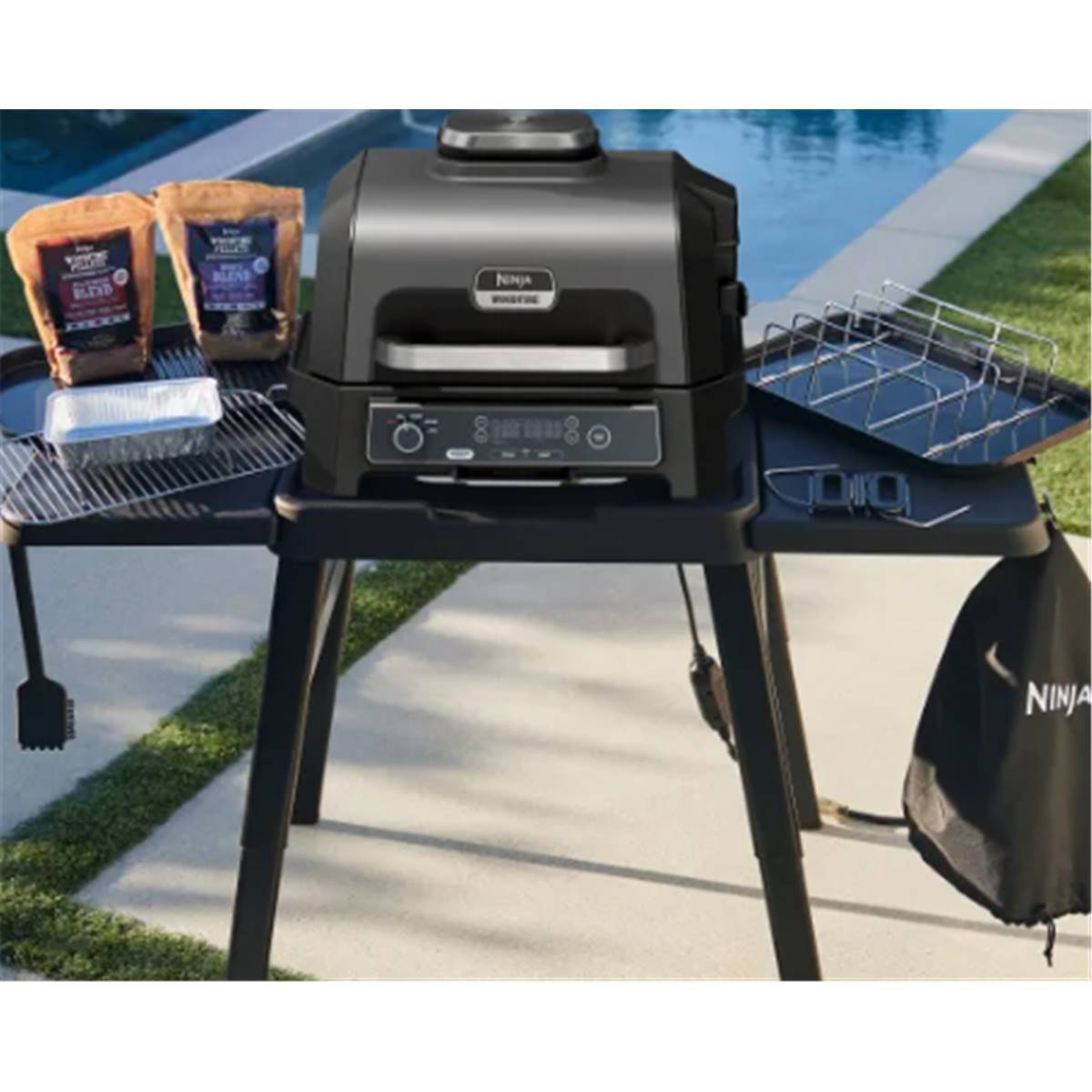 Support à ribs pour Barbecue électrique/Fumoir Ninja Woodfire XL - Image 2