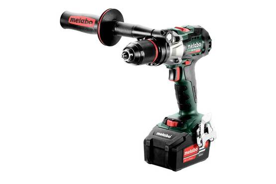 Metabo - Perceuse à percussion 18 V SB 18 LTX BL I - 2 x 5,2 Ah Li-Power, ASC 55, coffret Metabox