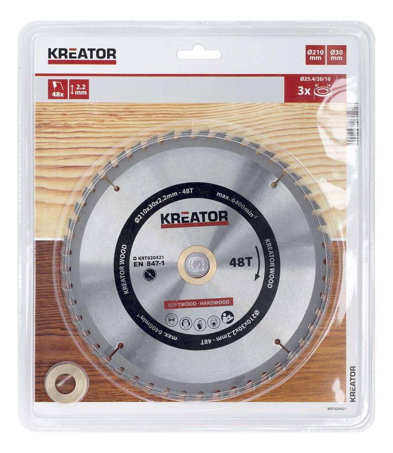 Kreator - Lame De Scie Circulaire Pour Le Bois 160mm 24 Dents - Kreator - Image 2