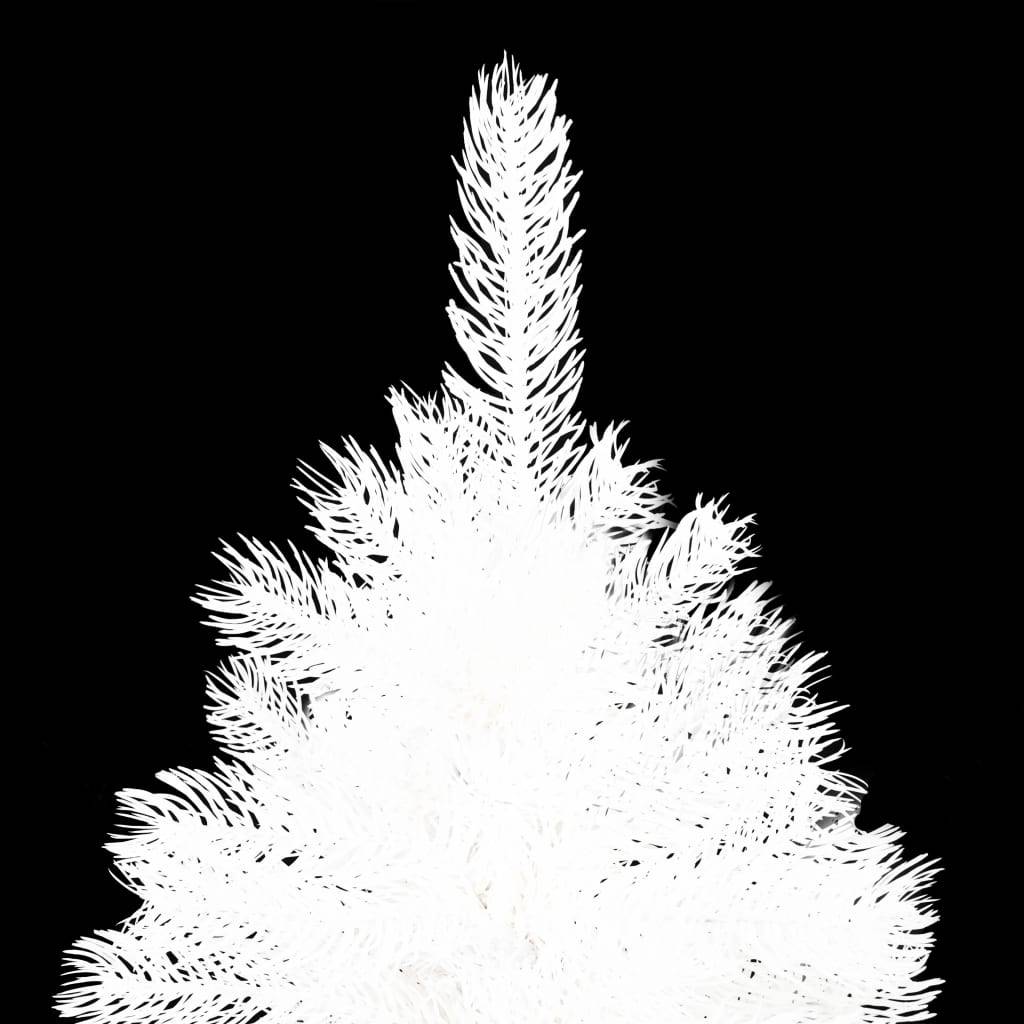 ComfortXL - Sapin de Noël réaliste PE Blanc 240cm avec LED et boules – ComfortXL Outdoor Living - Image 3