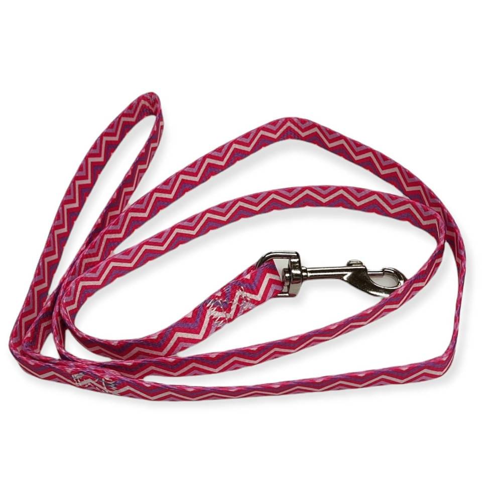 Laisse PUPPY PIXIE rose 13 mm, x 1,20 m, pour chiots - Image 5