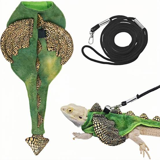 Harnais et laisse pour reptiles et petits animaux DtopbuyAge - Image 1