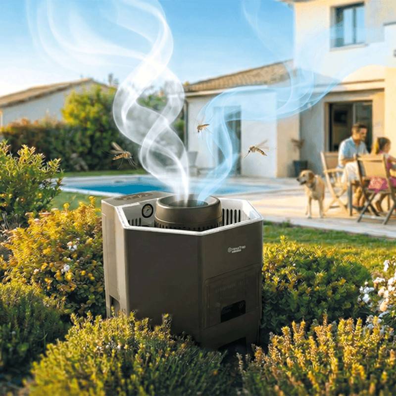 Master Trap - Pack Protection Totale CO2 anti‑moustiques – HEXATRAP BY FAVEX – Intérieur & extérieur – Attraction CO2 4 mois - Noir - Image 3