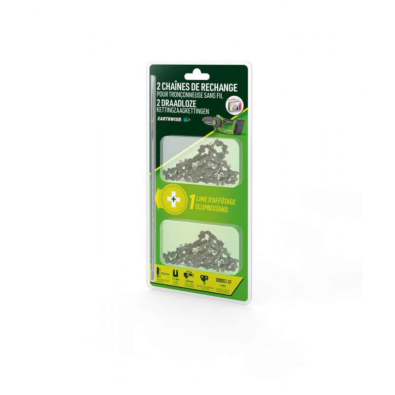 PACK Tronçonneuse + 2 chaînes | Tronçonneuse sans fil | lot de 2 chaînes | Bricoler/couper | Légère- VENTEO - Image 8