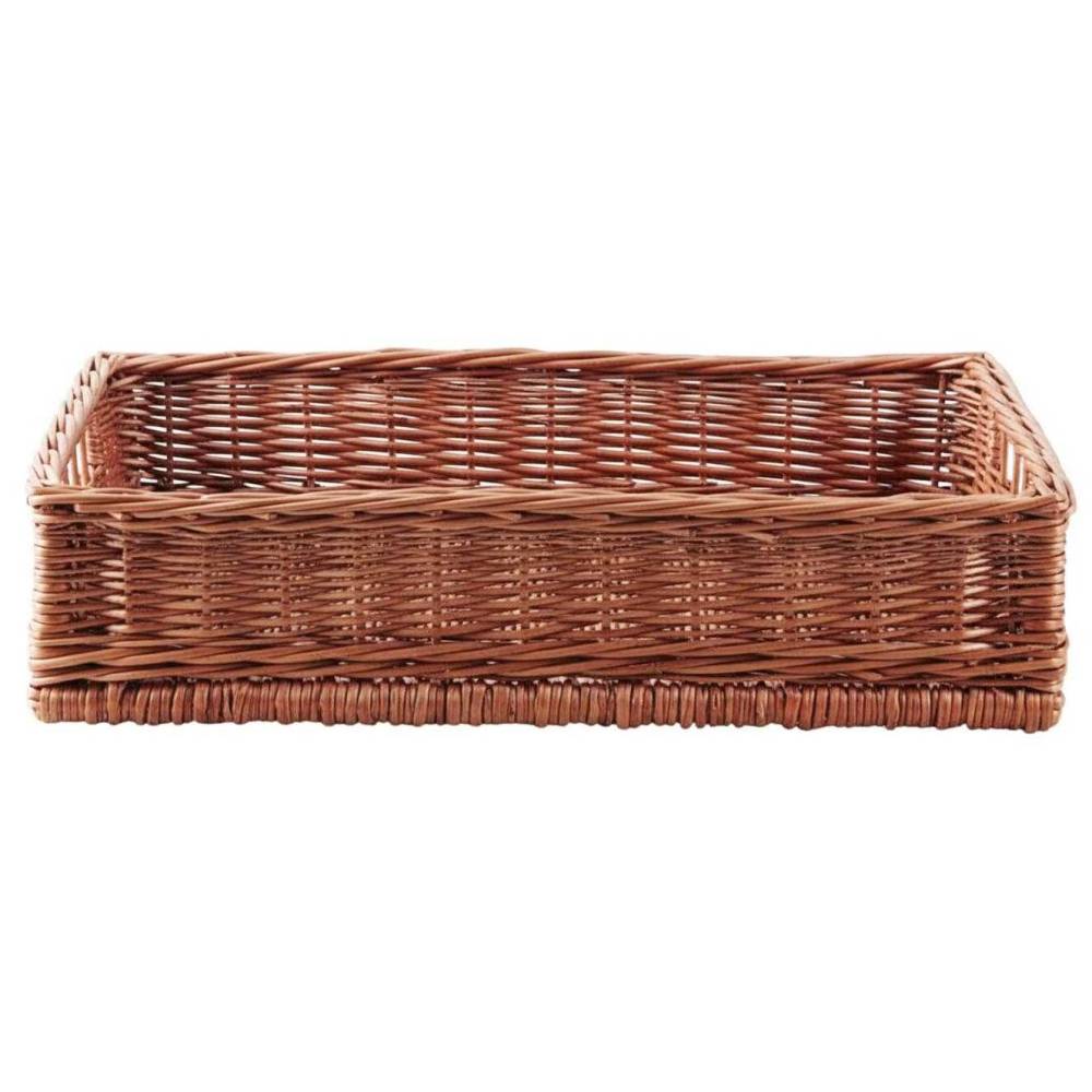 Aubry Gaspard - Panier ouvreuse cinéma en osier Avec sangle ajustable posée - Image 4