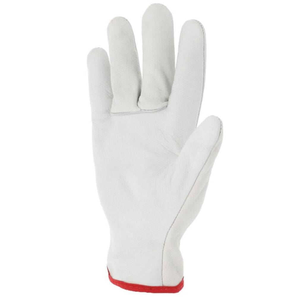 Gants cuir pleine fleur de vachette Singer Safety Blanc 11 - Image 2