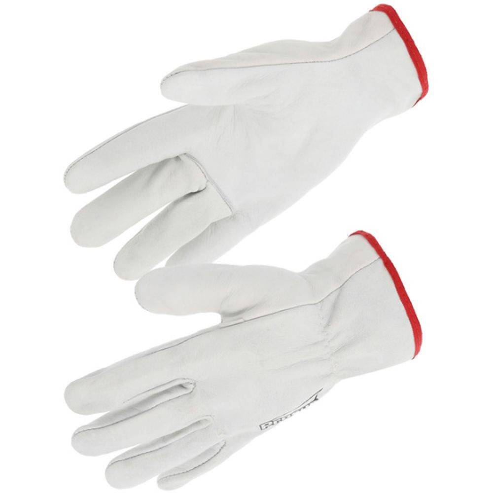 Gants cuir pleine fleur de vachette Singer Safety Blanc 11 - Image 1