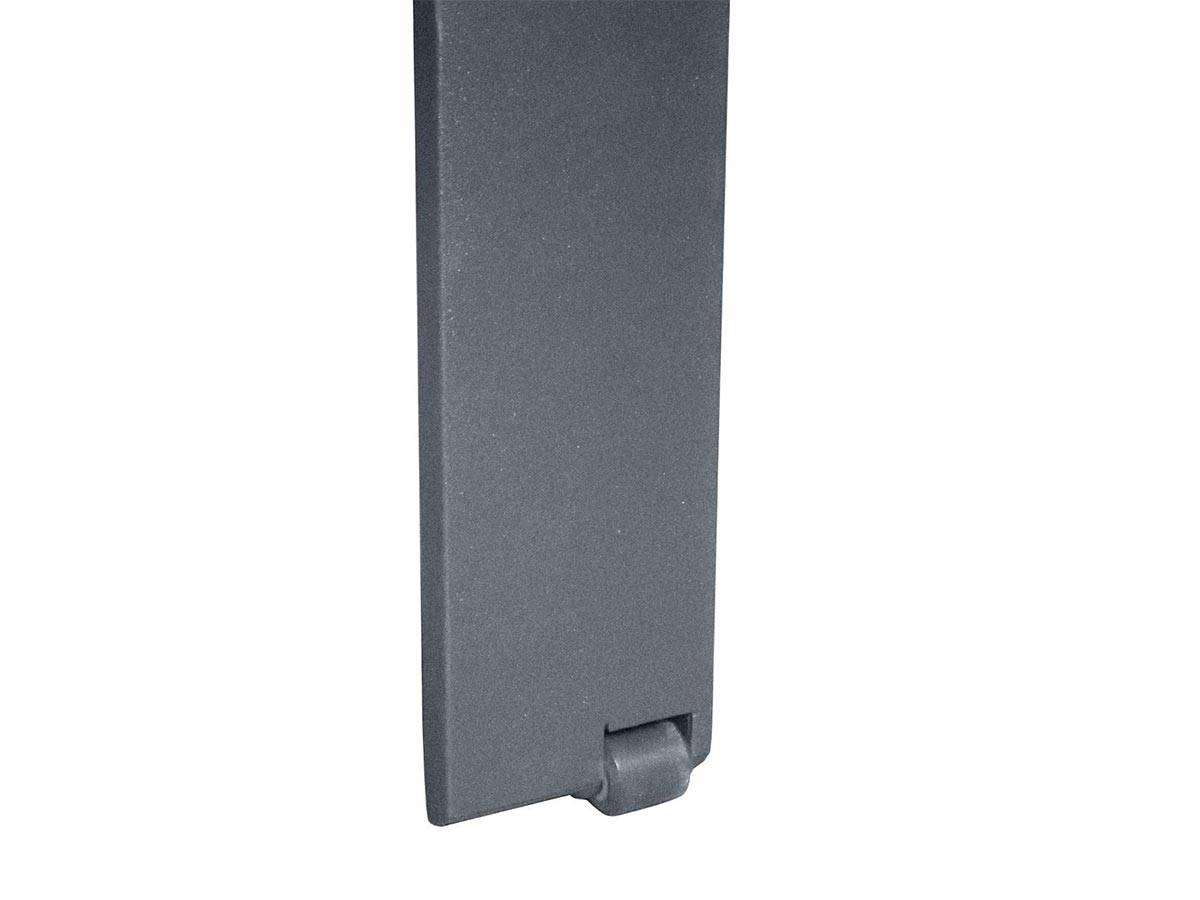 Hesperide - Transat en aluminium Évasion Anthracite/Graphite avec table d'appoint - Hespéride - Image 8