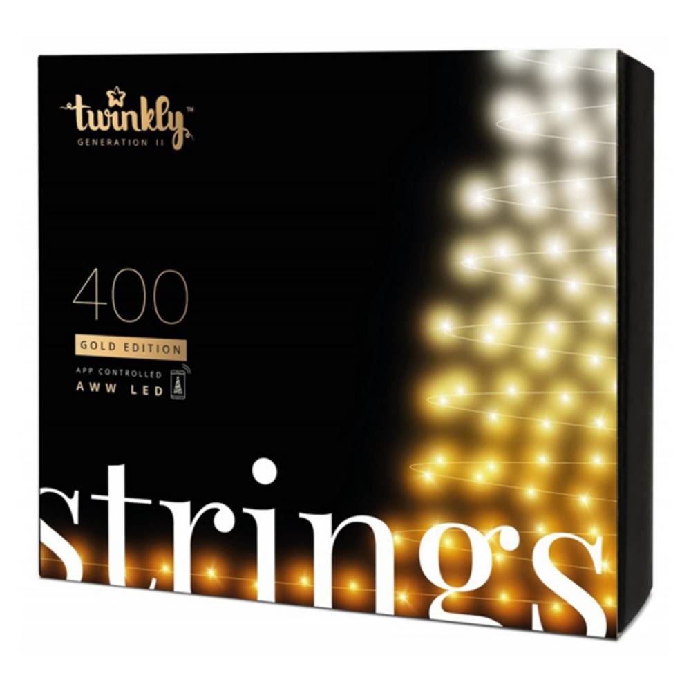 Guirlande connectéee IP44 32m 400 LEDS blanc chaud froid TWINKLY STRINGS - Image 2