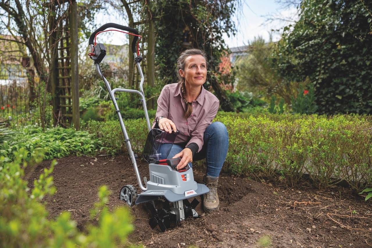 Ikra - Bineuse de sol sans fil IBTC36 - largeur de travail max. 28 cm - compatible batteries Bosch OneForAll 36V vendues séparément - Ikra - Image 5
