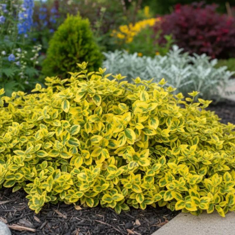 Fusain persistant Emerald'n Gold, Euonymus - Pot de 3L - 20/40 cm - Image 3