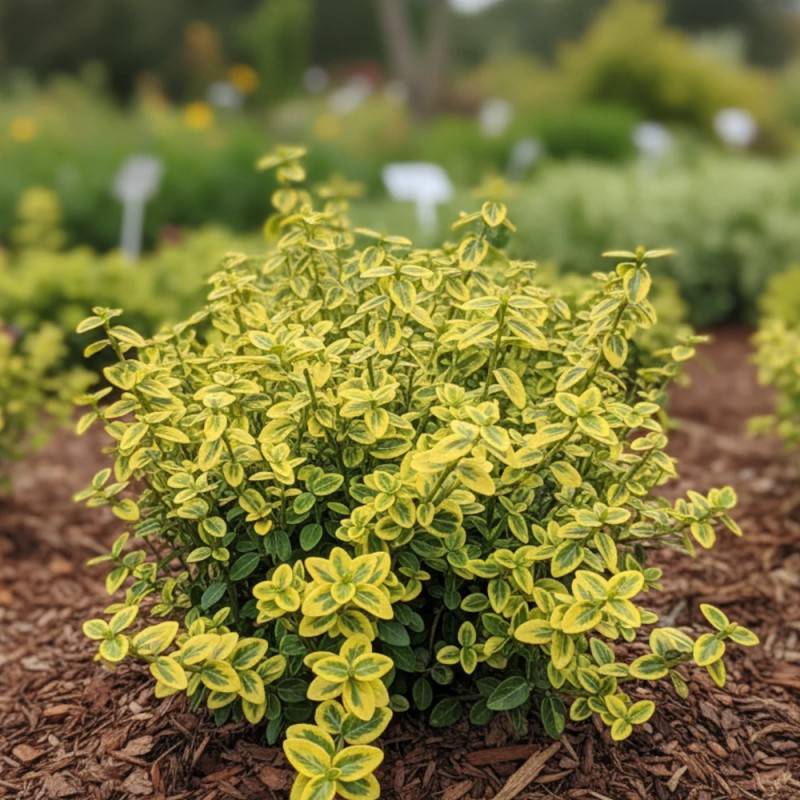 Fusain persistant Emerald'n Gold, Euonymus - Pot de 3L - 20/40 cm - Image 2