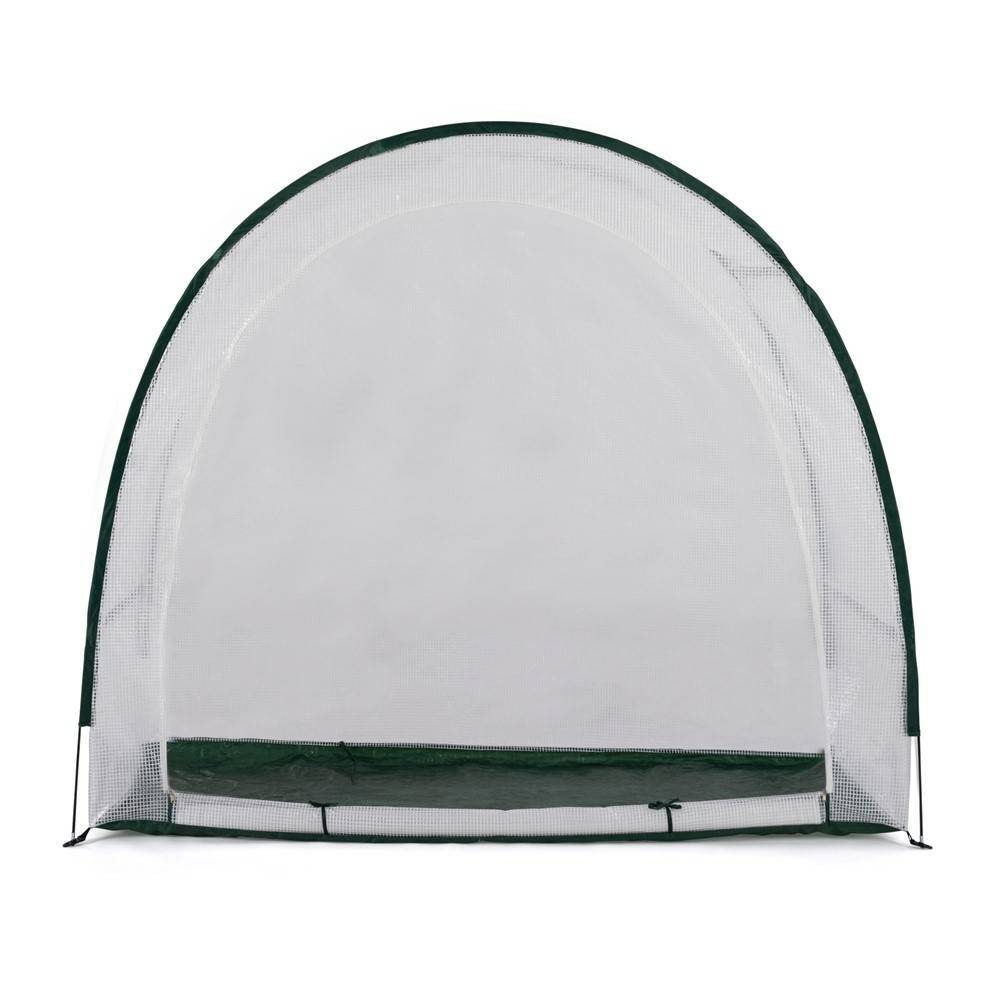 Serre d'hivernage demi-lune 200x80x170cm PE - TERRE JARDIN - Image 2