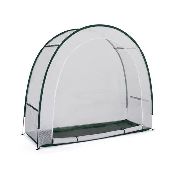 Serre d'hivernage demi-lune 200x80x170cm PE - TERRE JARDIN - Image 1