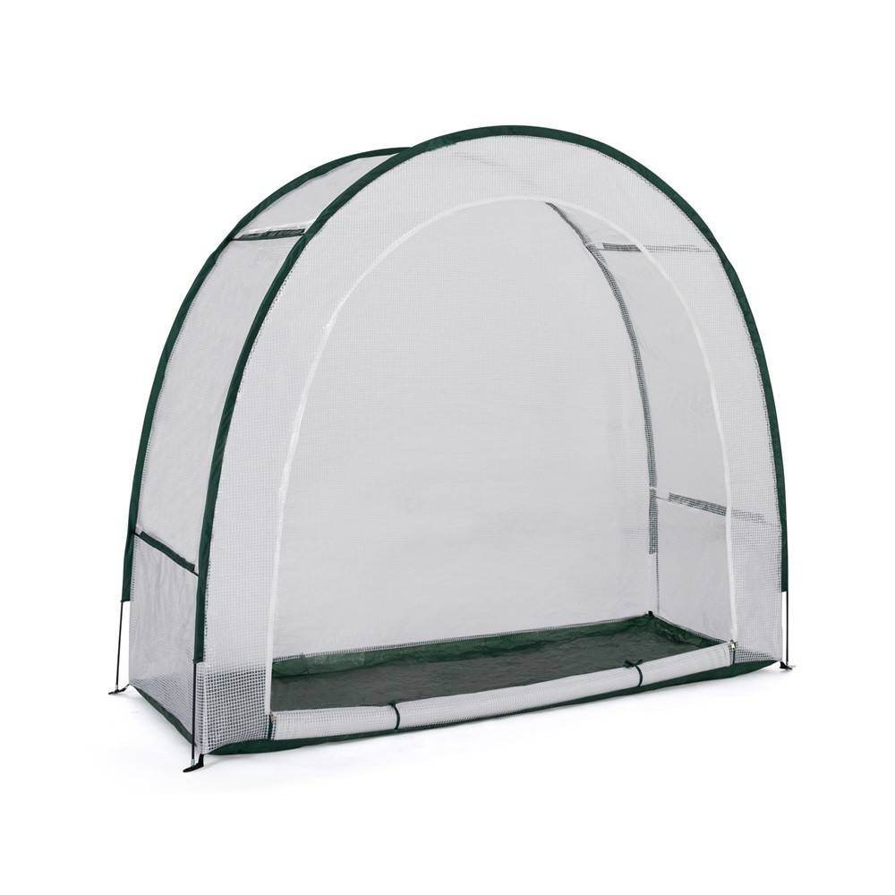 Serre d'hivernage demi-lune 200x80x170cm PE - TERRE JARDIN - Image 1
