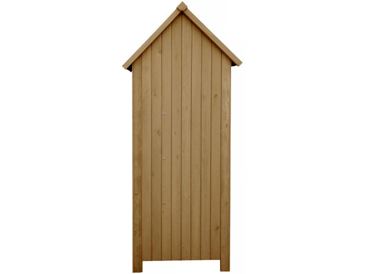 Habitat Et Jardin - Armoire De Jardin "cabanon" - 77 X 54.5 X 179 Cm - Marron -habitat Et Jardin - Image 3