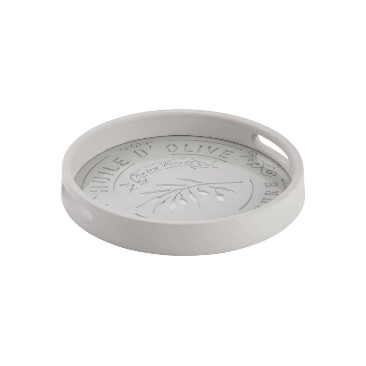 Aubry Gaspard - Plateau rond en bois - Image 1