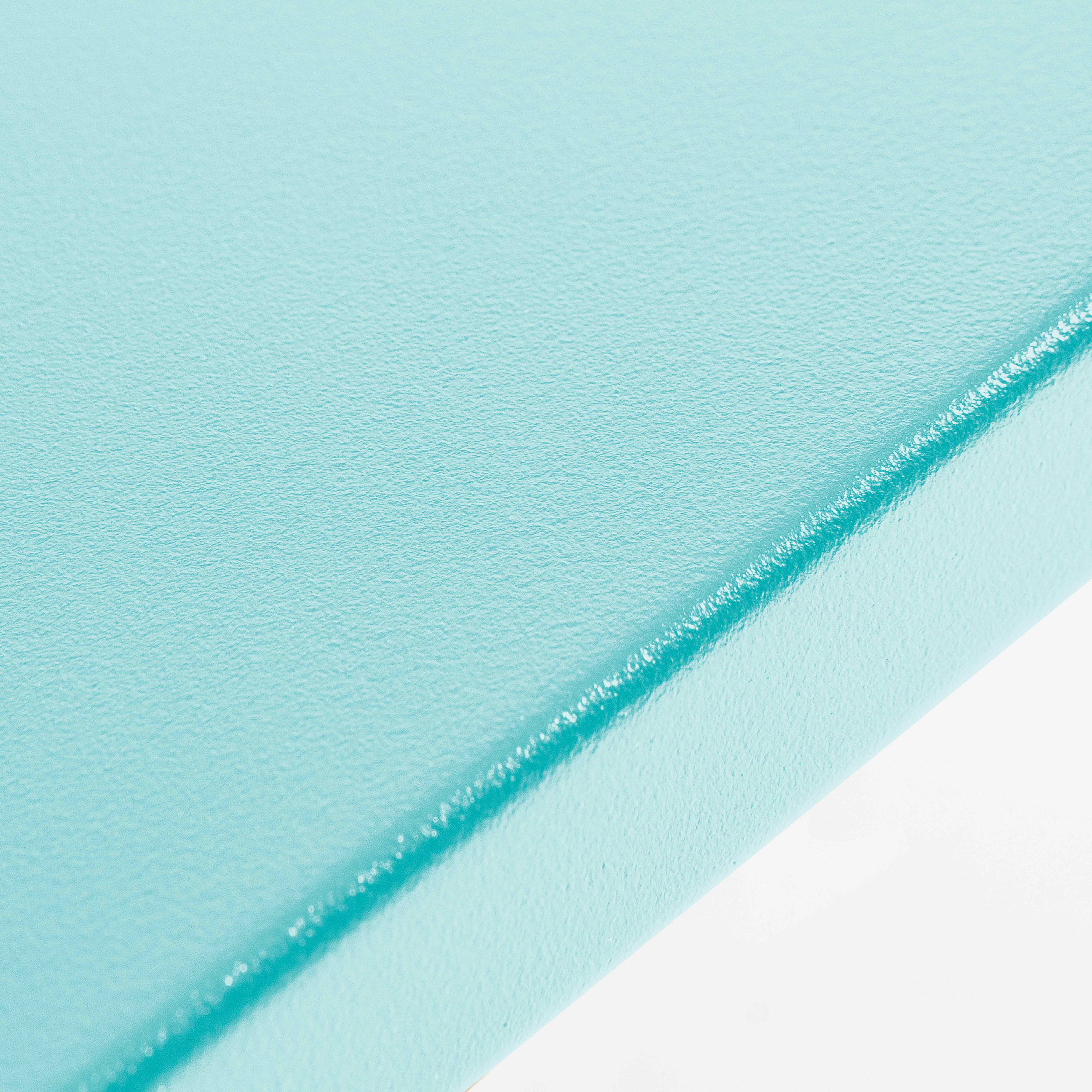 Oviala - Ensemble table de jardin et 6 fauteuils en métal turquoise Palavas - Oviala - Image 5