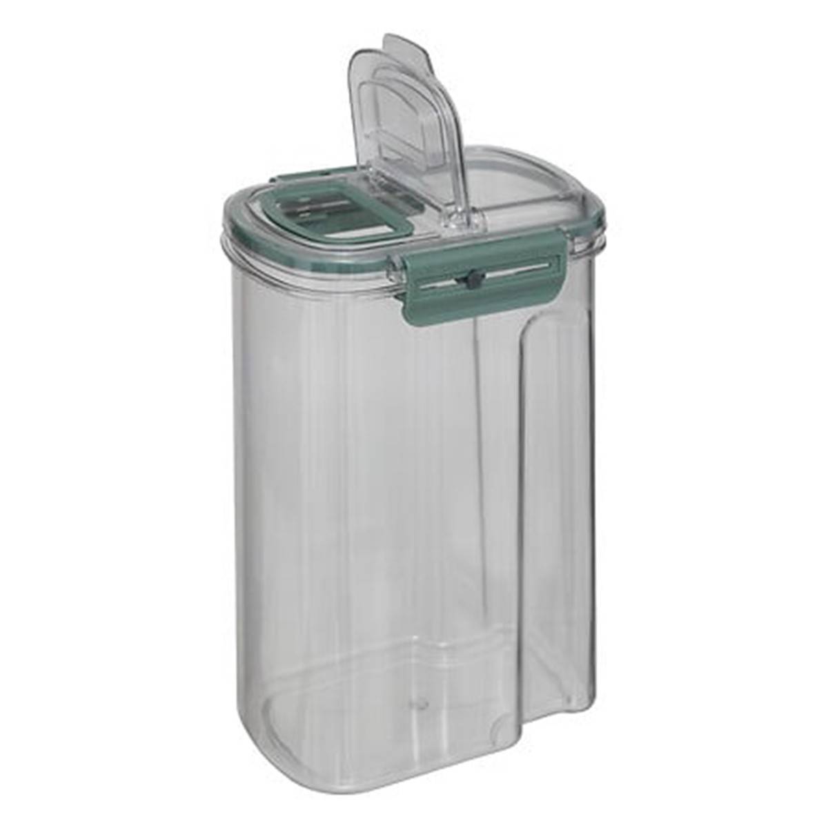 Boîte de Conservation Double Verseur "Neo" 1,6L Transparent - Image 2