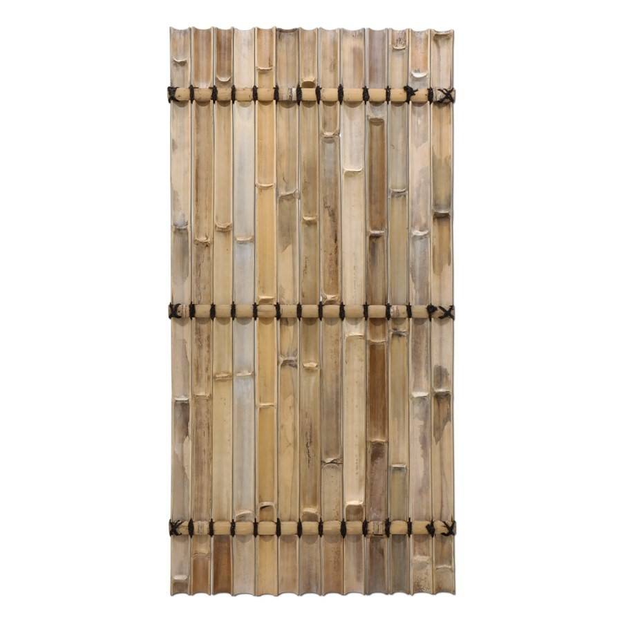 Sans Marque - Panneau de clôture en demi bambou - Image 2