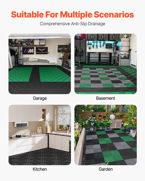 BGS 80193 Tapis Antidérapant PVC 200x56 Cm – Protection Établi, Tiroirs, Résistant Huile Eau, Découpable, Épaisseur 3 Mm