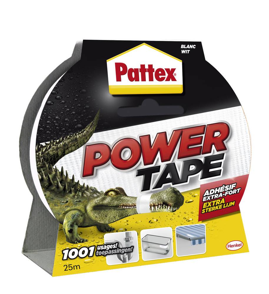 Pattex - ADHESIF POWER TAPE 5X25M BLANC