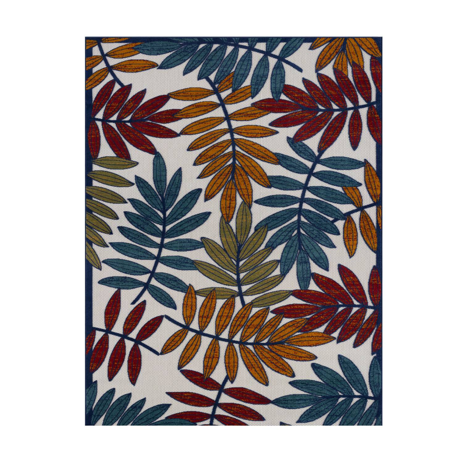 Autre - Tapis intérieur et extérieur bleu 200x290cm - Image 1