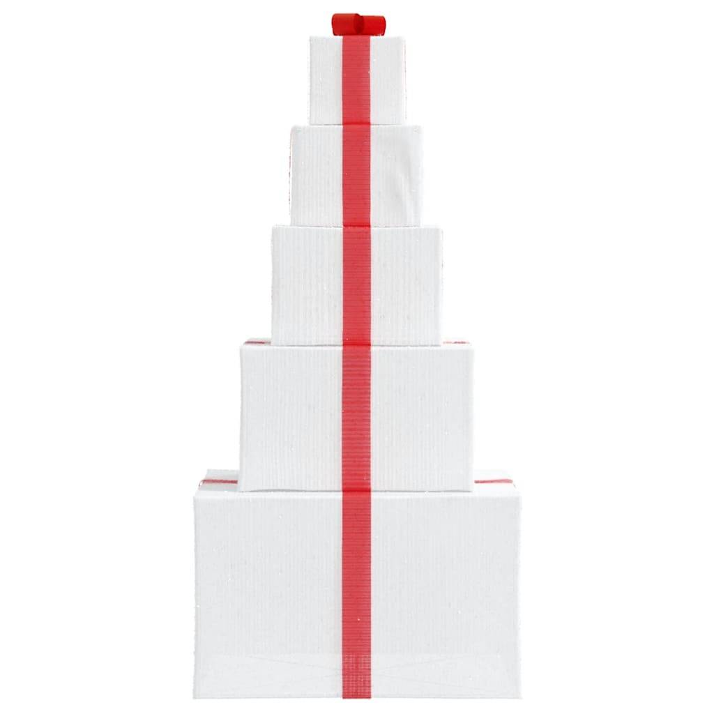 Maison Chic - Boîte-cadeau de décoration de Noël - Décoration Pour Noël 250 LED blanc chaud-JU11971 - Image 4