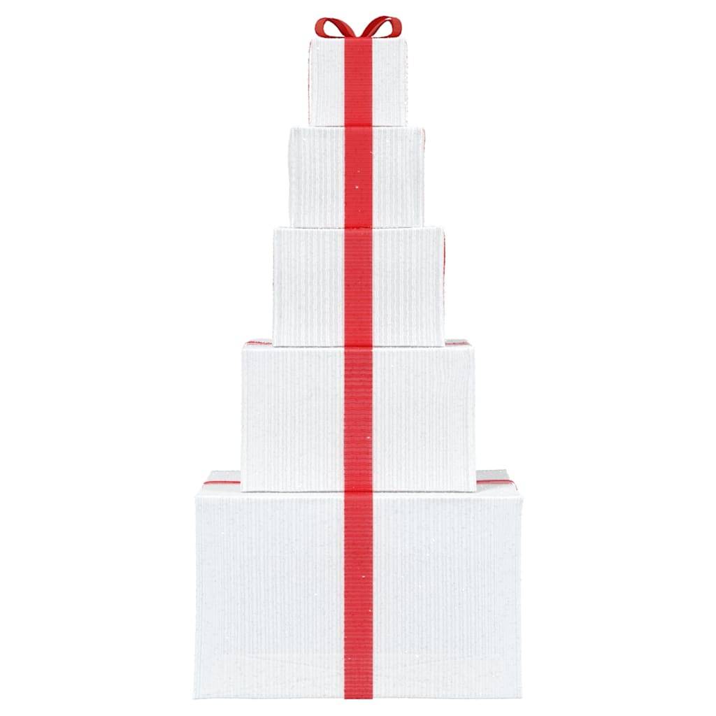 Maison Chic - Boîte-cadeau de décoration de Noël - Décoration Pour Noël 250 LED blanc chaud-JU11971 - Image 3