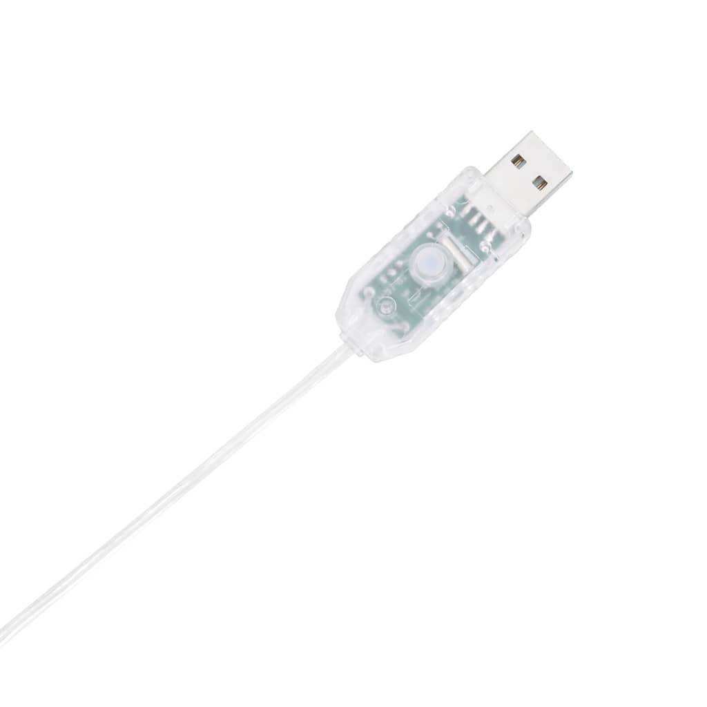 Maison Chic - Boîte-cadeau de décoration de Noël - Décoration Pour Noël 250 LED blanc chaud-JU11971 - Image 8