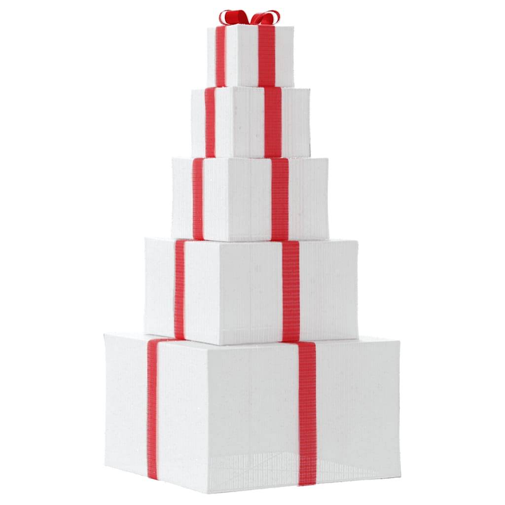 Maison Chic - Boîte-cadeau de décoration de Noël - Décoration Pour Noël 250 LED blanc chaud-JU11971 - Image 5