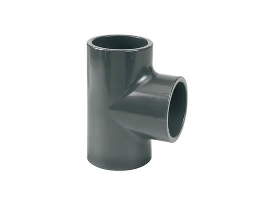 Fitt - Té égal PVC pression 90° Ø 50 mm - Fitt - Image 1