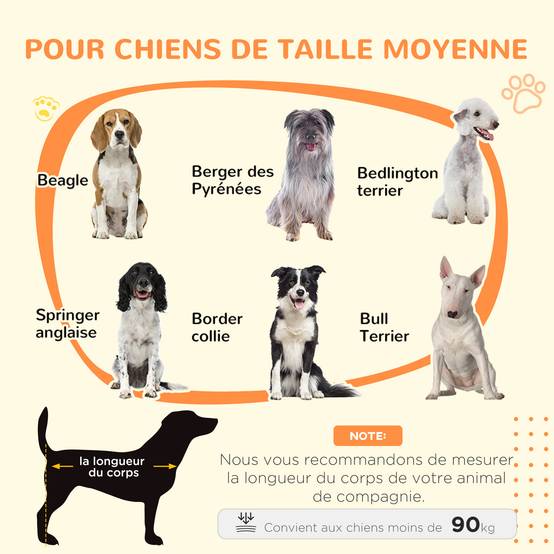 Cage d'intérieur 2 en 1 acier et bois pour chiens avec porte coulissante 80x54cm Marron - ComfortXL Outdoor Living - Image 6