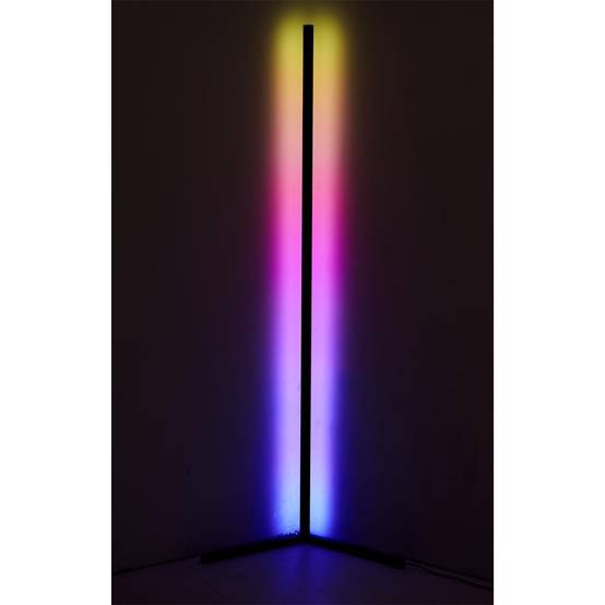 The Home Deco Factory - Lampe d'Angle Tube "LED" 140cm Noir - Image 9