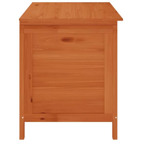 Coffre de rangement - Boîte de rangement extérieure - Coffre de jardin 100x50x58 cm bois massif sapin - Image 5