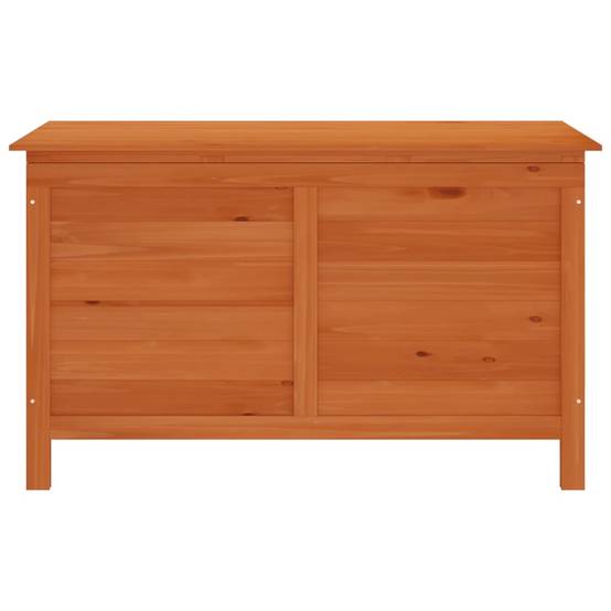 Coffre de rangement - Boîte de rangement extérieure - Coffre de jardin 100x50x58 cm bois massif sapin - Image 4