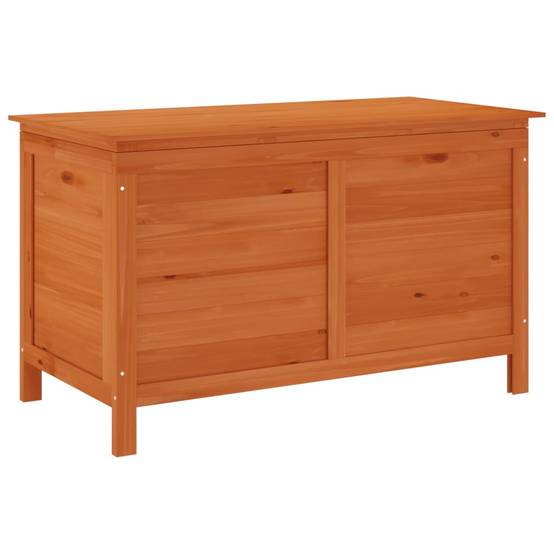 Coffre de rangement - Boîte de rangement extérieure - Coffre de jardin 100x50x58 cm bois massif sapin - Image 1