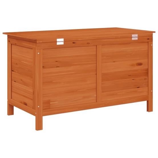 Coffre de rangement - Boîte de rangement extérieure - Coffre de jardin 100x50x58 cm bois massif sapin - Image 6
