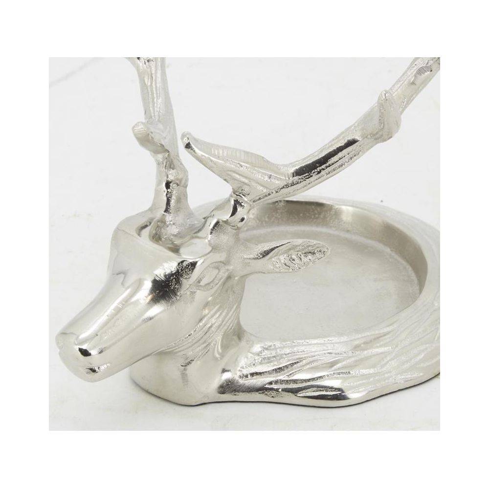 Aubry Gaspard - Support bouteille et bougie Cerf en aluminium - Image 3