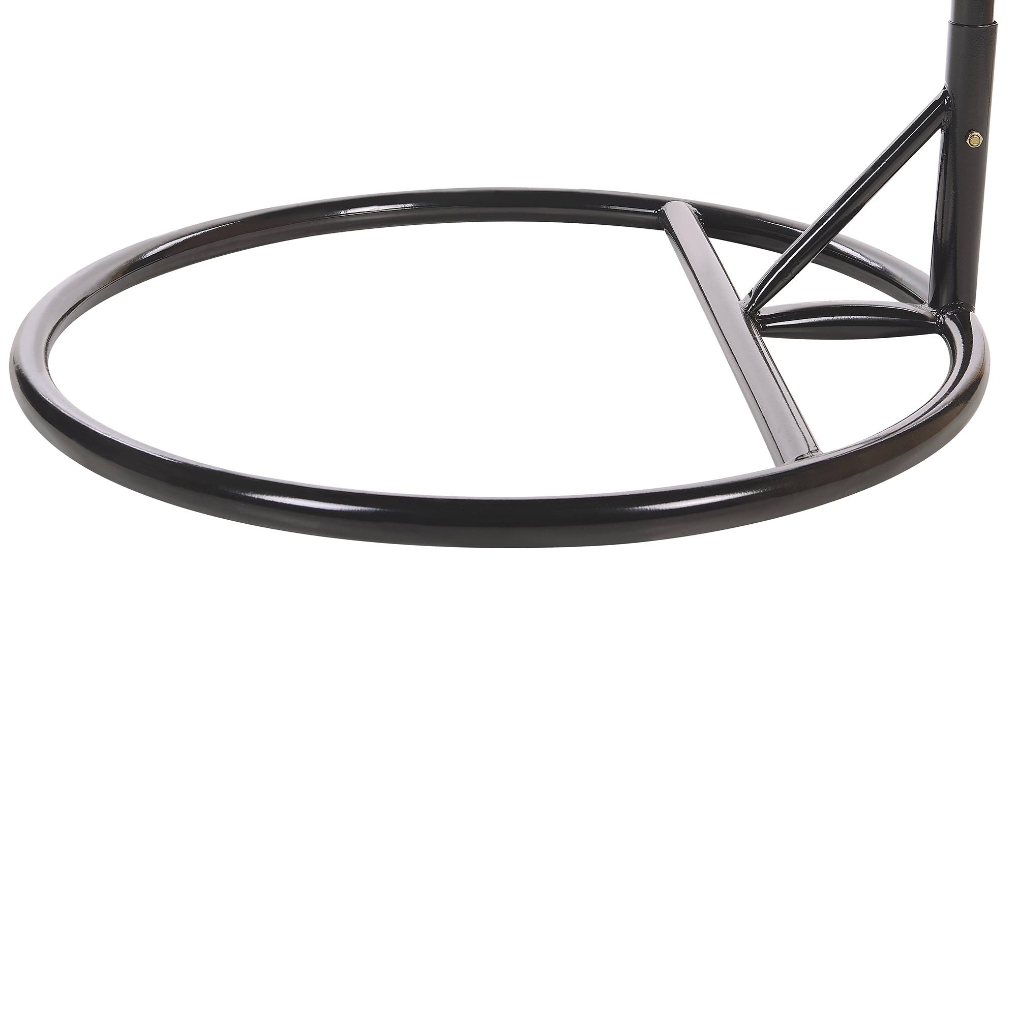 Beliani - Chaise porte-à-faux Polyrotin Gris TOLLO - 100x97x199- Beliani - Image 8