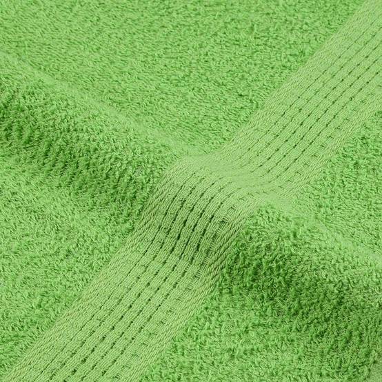 Ensemble de serviettes FROGN 12 pcs vert pomme 360 g/m² Maison Chic - Image 7