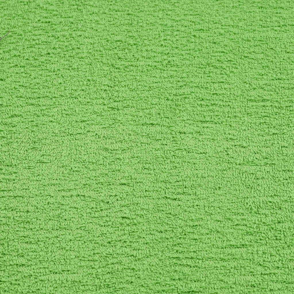 Ensemble de serviettes FROGN 12 pcs vert pomme 360 g/m² Maison Chic - Image 5