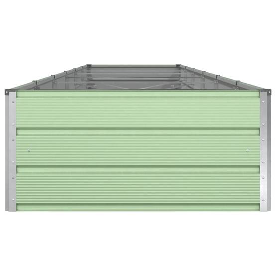 Jardinière acier galvanisé vert pastel 580 x 100 x 45 cm - PANGIVO - Image 6