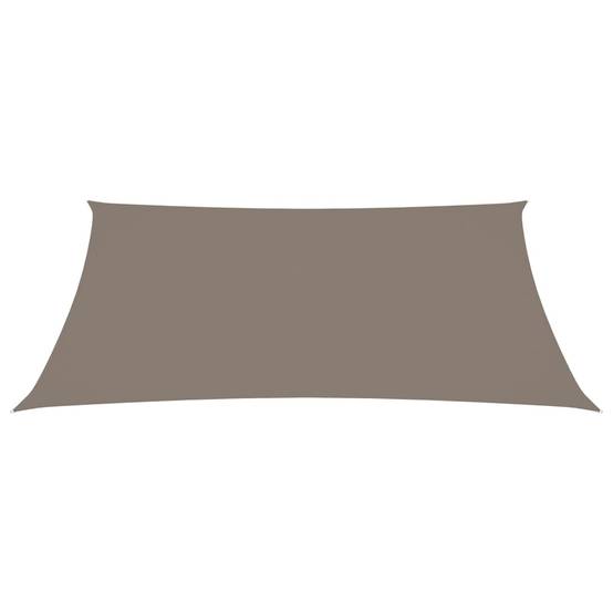 Helloshop26 - Voile toile d'ombrage parasol tissu oxford rectangulaire 5 x 6 m taupe - Image 2