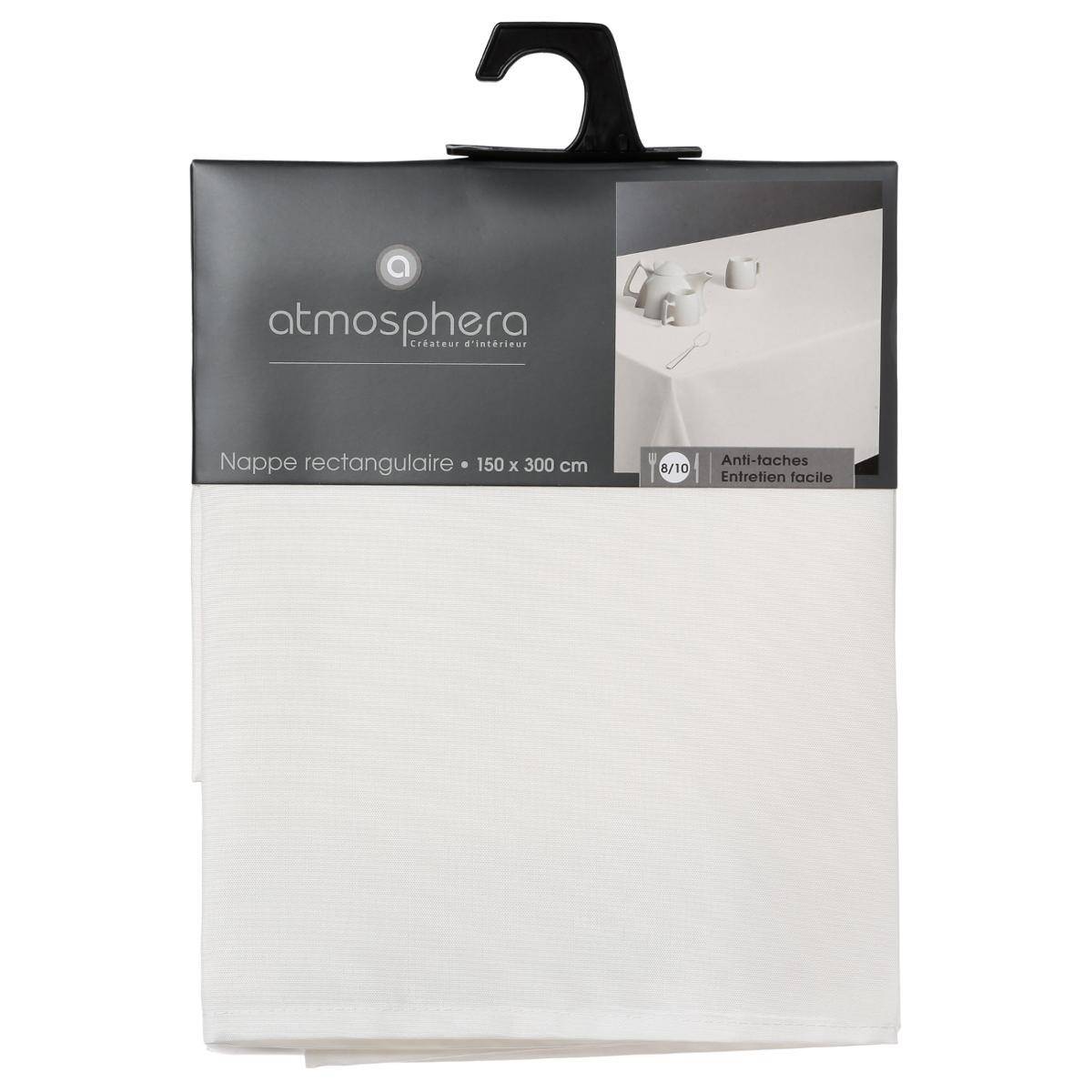 Nappe anti-taches Ivoire 150 x 300 cm - Image 4
