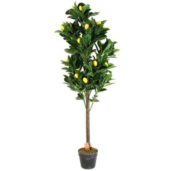 The Home Deco Factory - Citronnier artificiel en pot 120 cm The Home Deco Factory - Image 3