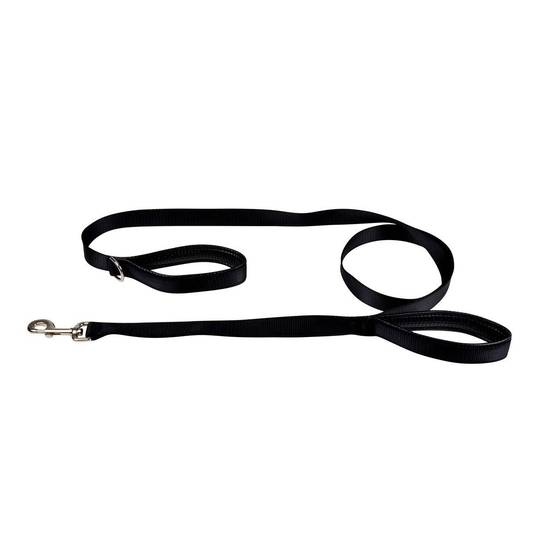 Love Story - Laisse de Dressage "Double Poignées" 250cm Noir - Image 1