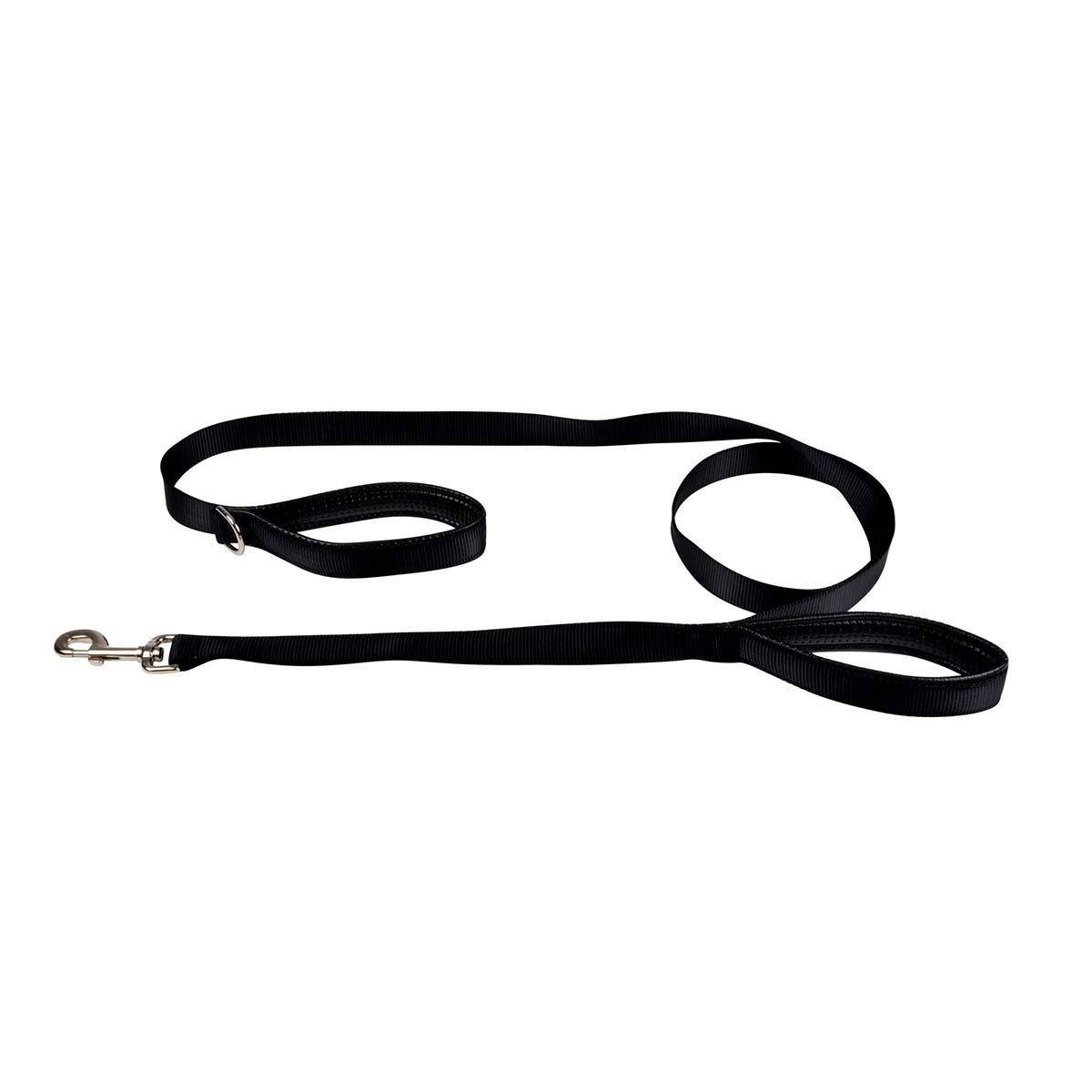 Love Story - Laisse de Dressage "Double Poignées" 250cm Noir - Image 1
